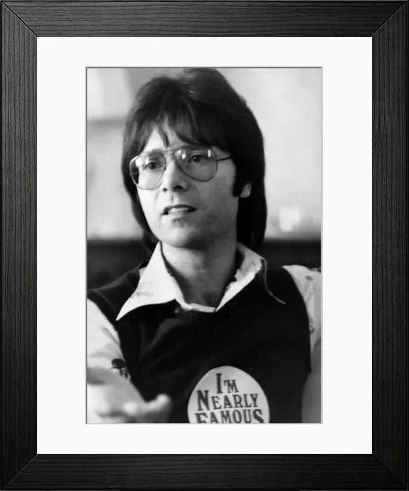 Framed Print : Cliff Richard, the pop singing star. May 1976 P000691 Framed Print : Cliff Richard, the pop singing star. May 1976 P000691