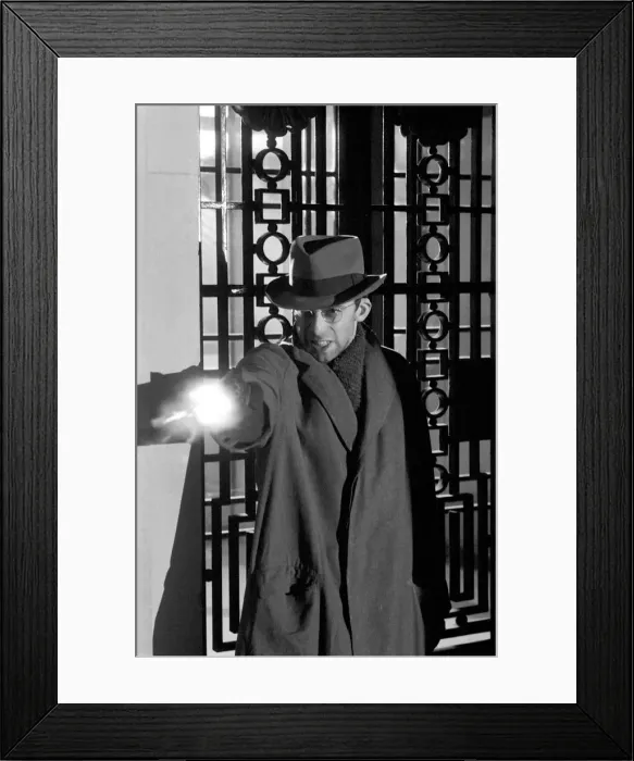 Framed Print : Filming of the Assassination of Zog on the Streets of London. February 1987 Framed Print : Filming of the Assassination of Zog on the Streets of London. February 1987