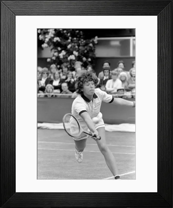 Framed Print : Wimbledon 6th Day. June 1981 81-3647-057 Framed Print : Wimbledon 6th Day. June 1981 81-3647-057