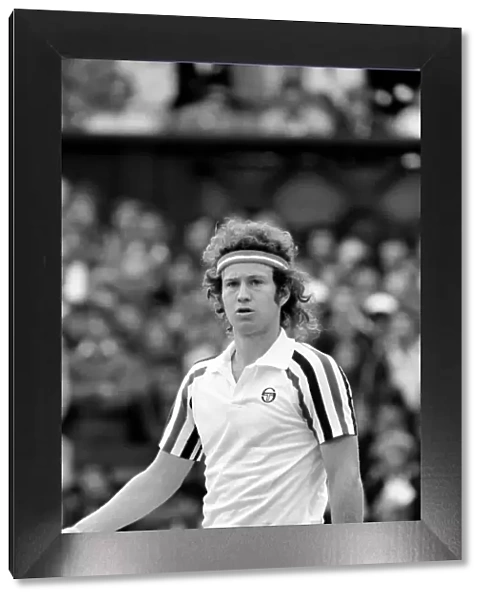 Semi Finals - Wimbledon 80. Spares. John McEnroe v. Jimmy Connors