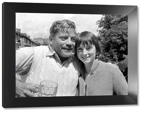 Entertainment. Film Actor: Actor Oliver Reed, today (Friday