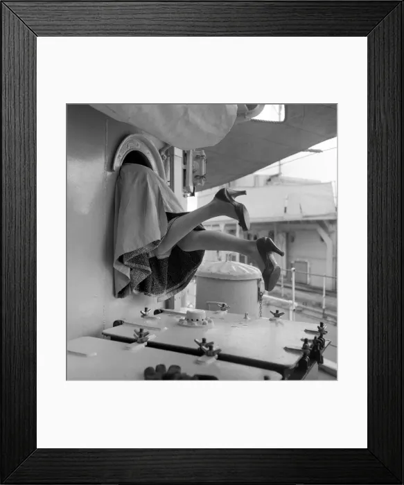 Framed Print : Sailor Home: They d only been married four days, and had been separated for 10 long Framed Print : Sailor Home: They d only been married four days, and had been separated for 10 long