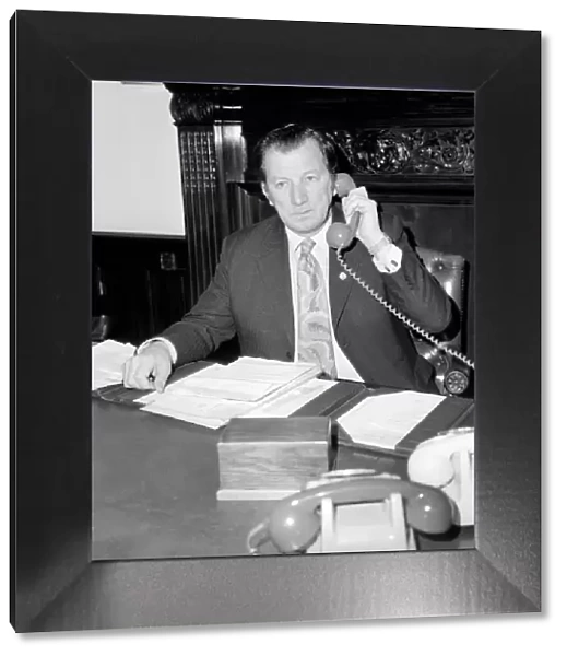 Mr. Ray Buckton (A. S. L. E. F. Union leader). January 1974