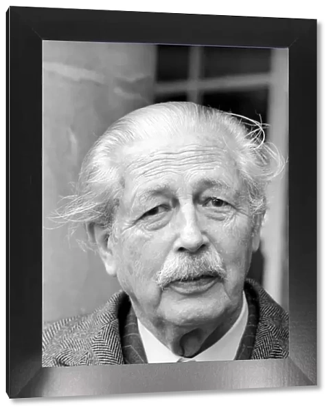 Harold MacMillan former Conservative Prime Minister. February 1974