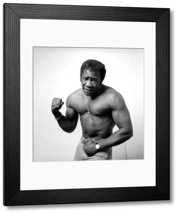 Framed Print : Boxer: Jim Hendrickson. December 1975 S75-6453-001 Framed Print : Boxer: Jim Hendrickson. December 1975 S75-6453-001