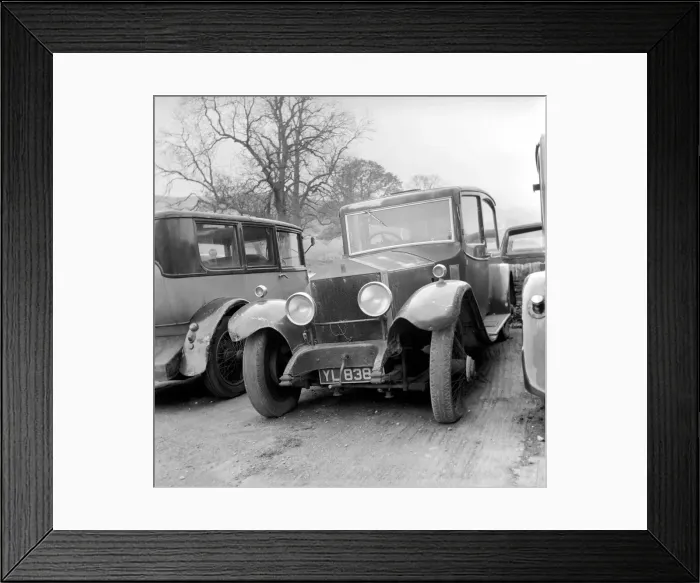 Framed Print : A veteran Rolls Royce car. 1963 Framed Print : A veteran Rolls Royce car. 1963