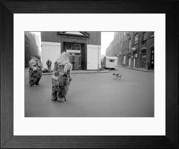 Framed Print : The Yeti Mark two - seven foot tall monsters with light eyes, electrical nervous system
