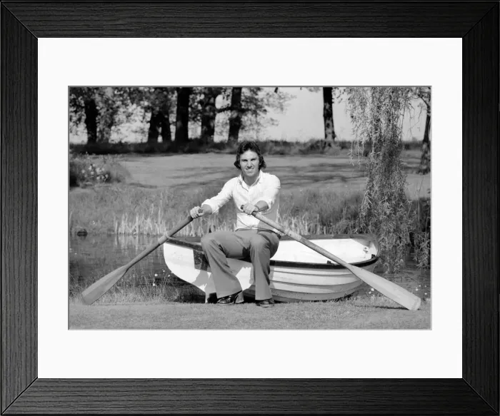 Framed Print : England Squad playing golf. May 1975 75-2639-019 Framed Print : England Squad playing golf. May 1975 75-2639-019
