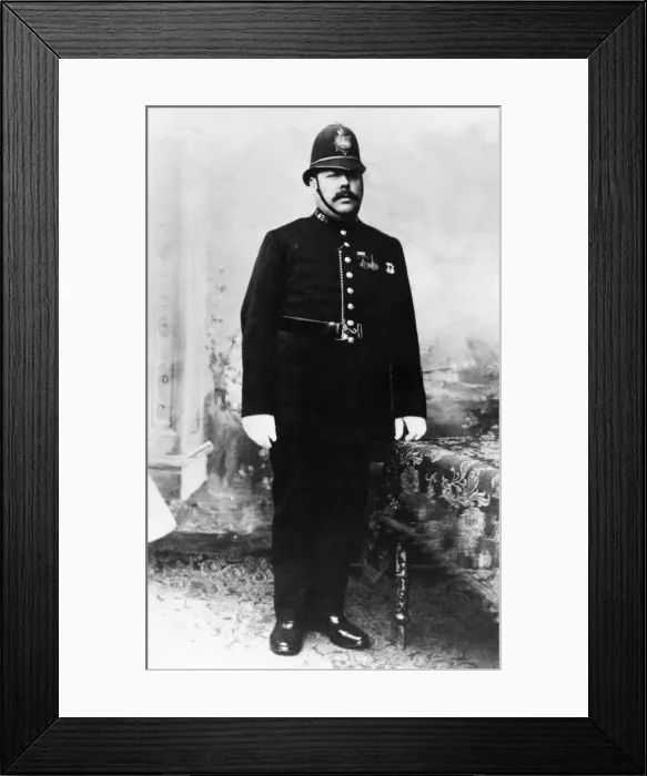 Framed Print : A policeman of the 1914 era Framed Print : A policeman of the 1914 era