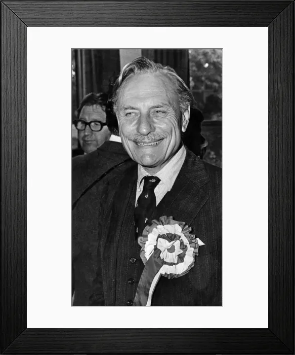 Framed Print : Former Conservative party politician Enoch Powell. January 1986 Framed Print : Former Conservative party politician Enoch Powell. January 1986