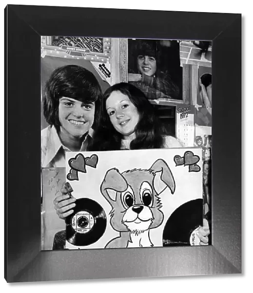 Pop group The Osmonds. January 1973