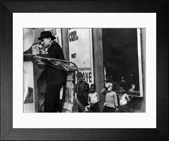 Framed Print : Conservative Party politician Enoch Powell. June 1970 Framed Print : Conservative Party politician Enoch Powell. June 1970