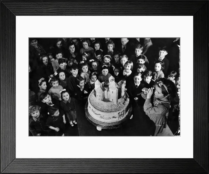 Framed Print : Christmas and New Party for the children of the London Fire Service Framed Print : Christmas and New Party for the children of the London Fire Service