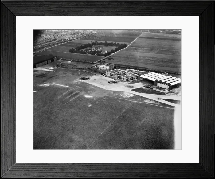 Framed Print : Bleriot Anniversary at Croydon Aerodrome. July 1929 Framed Print : Bleriot Anniversary at Croydon Aerodrome. July 1929