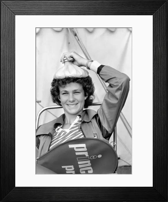 Framed Print : Tennis player Pam Shriver. June 1980 80-3060-009