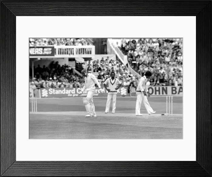 Framed Print : The Wisden Trophy 1st test match at Trent Bridge, Nottingham. England v Framed Print : The Wisden Trophy 1st test match at Trent Bridge, Nottingham. England v