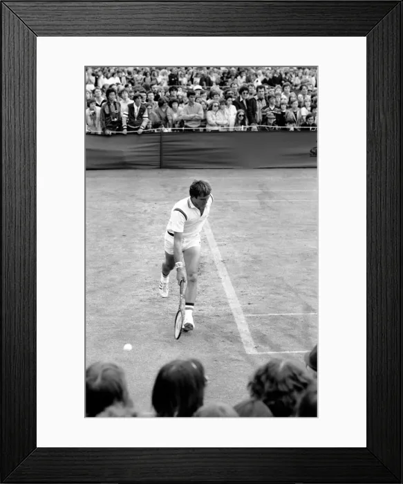 Framed Print : Wimbledon 80, 5th day. June 1980 80-3345-013 Framed Print : Wimbledon 80, 5th day. June 1980 80-3345-013
