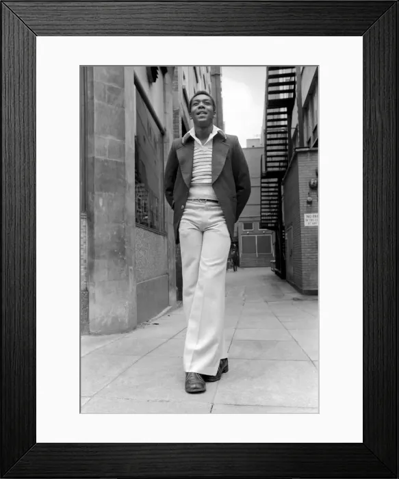 Framed Print : 16 year old comedian Lenny Henry, May 1975 Framed Print : 16 year old comedian Lenny Henry, May 1975