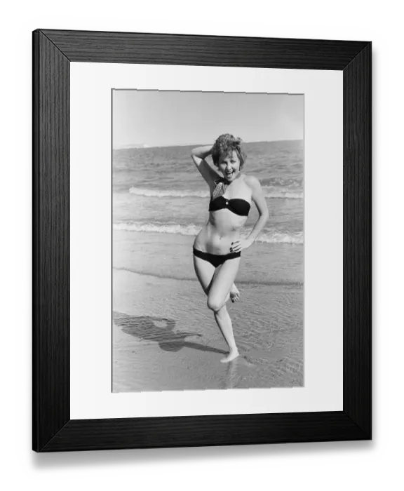 Framed Print : Lulu in the Swim: Fun and games were had by all when lovely LULU paraded herself in Framed Print : Lulu in the Swim: Fun and games were had by all when lovely LULU paraded herself in