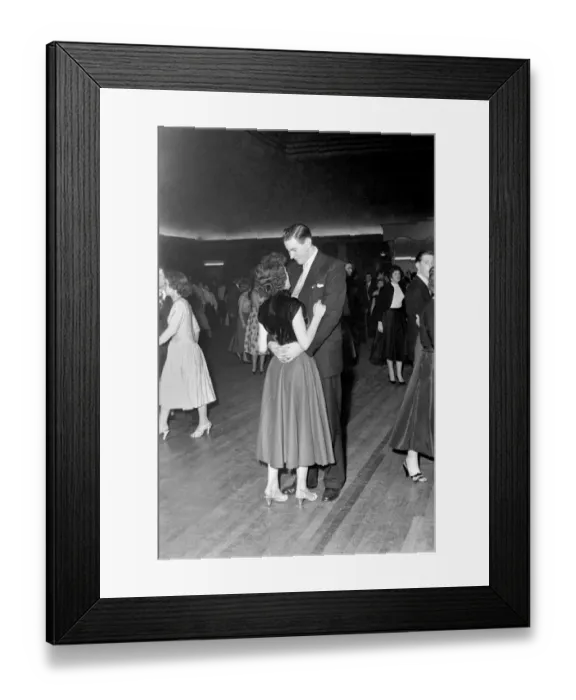 Framed Print : Youth Culture: The teenagers Orchid ballroom dance at Purley Framed Print : Youth Culture: The teenagers Orchid ballroom dance at Purley