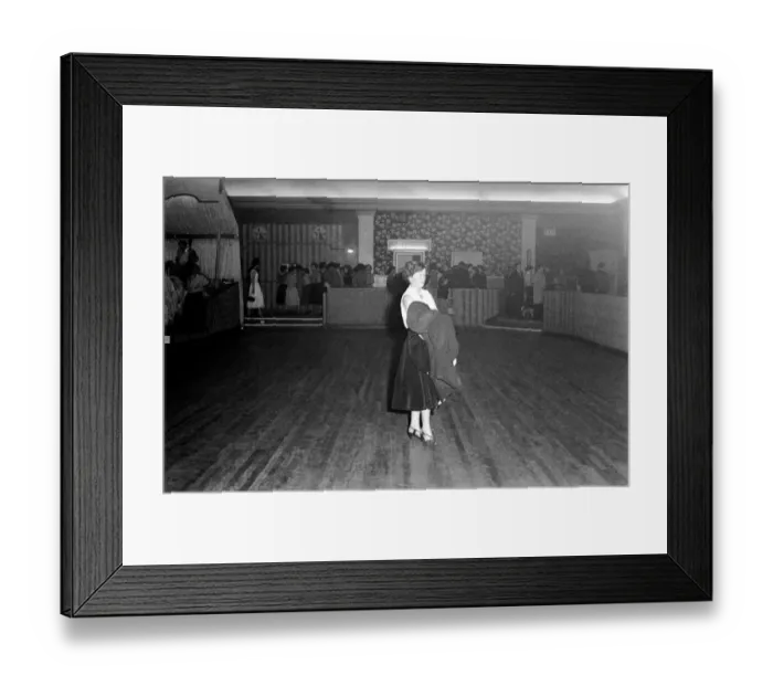 Framed Print : Youth Culture: The teenagers Orchid ballroom dance at Purley