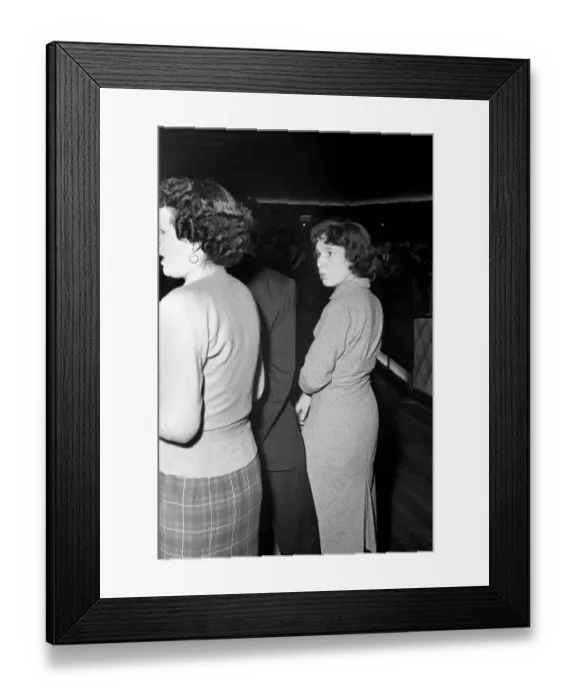 Framed Print : Youth Culture: The teenagers Orchid ballroom dance at Purley Framed Print : Youth Culture: The teenagers Orchid ballroom dance at Purley