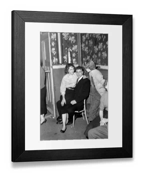 Framed Print : Youth Culture: The teenagers Orchid ballroom dance at Purley