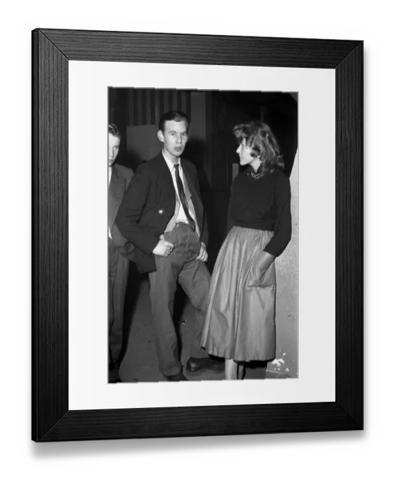 Framed Print : Youth Culture: The teenagers Orchid ballroom dance at Purley Framed Print : Youth Culture: The teenagers Orchid ballroom dance at Purley