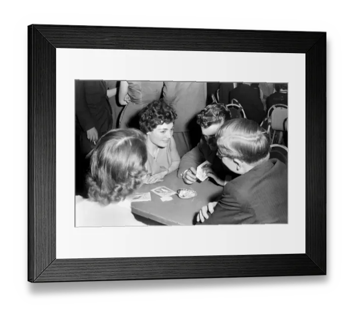 Framed Print : Youth Culture: The teenagers Orchid ballroom dance at Purley