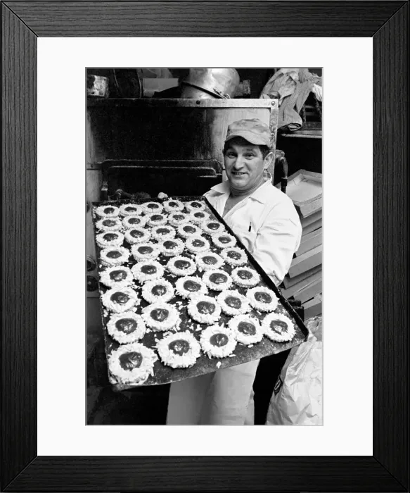Framed Print : Pastry Chef seen here at work in his Kitchen. 1967 A1330-012 Framed Print : Pastry Chef seen here at work in his Kitchen. 1967 A1330-012