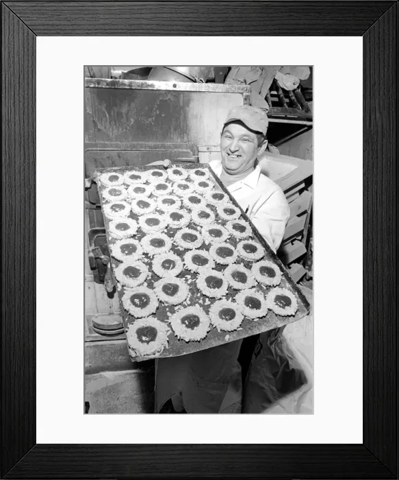 Framed Print : Pastry Chef seen here at work in his Kitchen. 1967 A1330-016 Framed Print : Pastry Chef seen here at work in his Kitchen. 1967 A1330-016