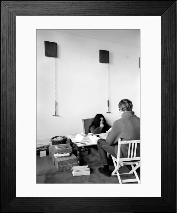 Framed Print : Japanese artist and singer Yoko Ono. 1967 A1313-004 Framed Print : Japanese artist and singer Yoko Ono. 1967 A1313-004