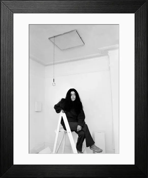 Framed Print : Japanese artist and singer Yoko Ono. 1967 A1313-012 Framed Print : Japanese artist and singer Yoko Ono. 1967 A1313-012