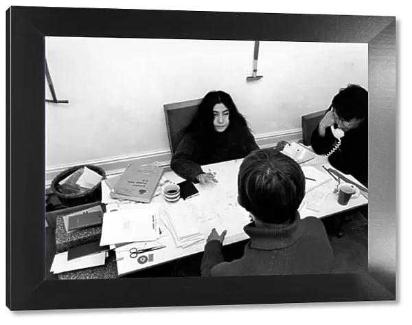 Japanese artist and singer Yoko Ono. 1967 A1313-016