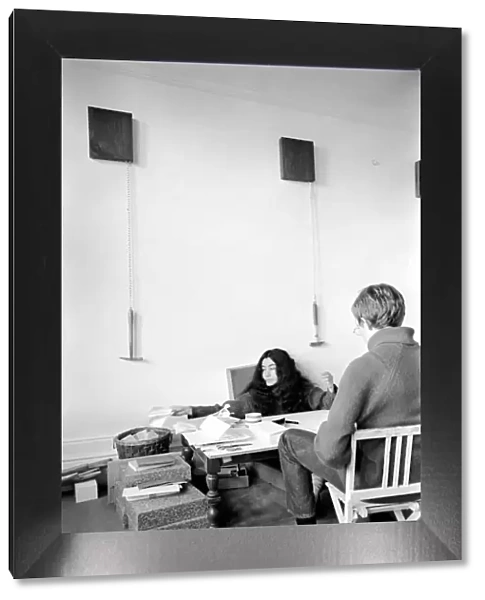 Japanese artist and singer Yoko Ono. 1967 A1313-003