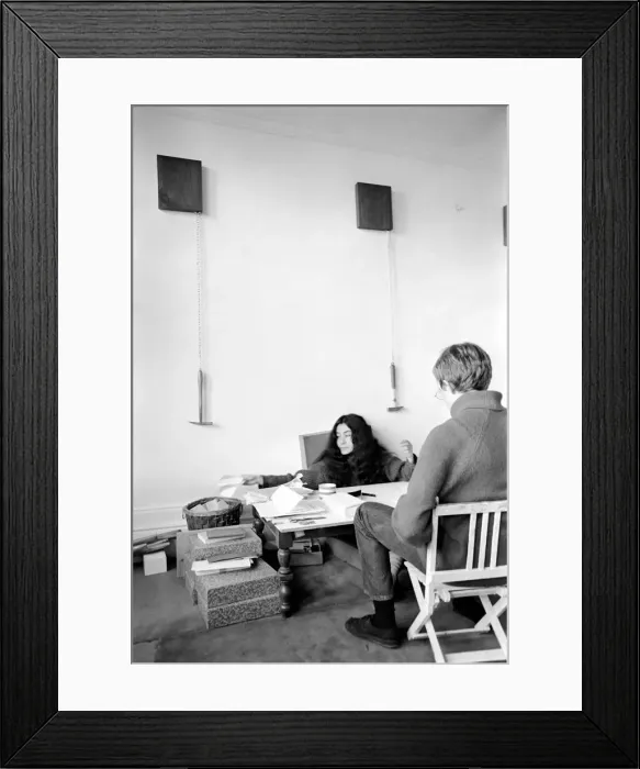 Framed Print : Japanese artist and singer Yoko Ono. 1967 A1313-003 Framed Print : Japanese artist and singer Yoko Ono. 1967 A1313-003