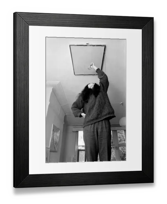 Framed Print : Japanese artist and singer Yoko Ono. 1967 A1313-023 Framed Print : Japanese artist and singer Yoko Ono. 1967 A1313-023