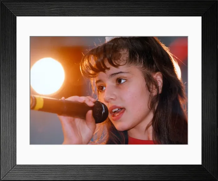 Framed Print : Singer Cheryl Tweedy, aged 13, tipped to be a star of the future Framed Print : Singer Cheryl Tweedy, aged 13, tipped to be a star of the future