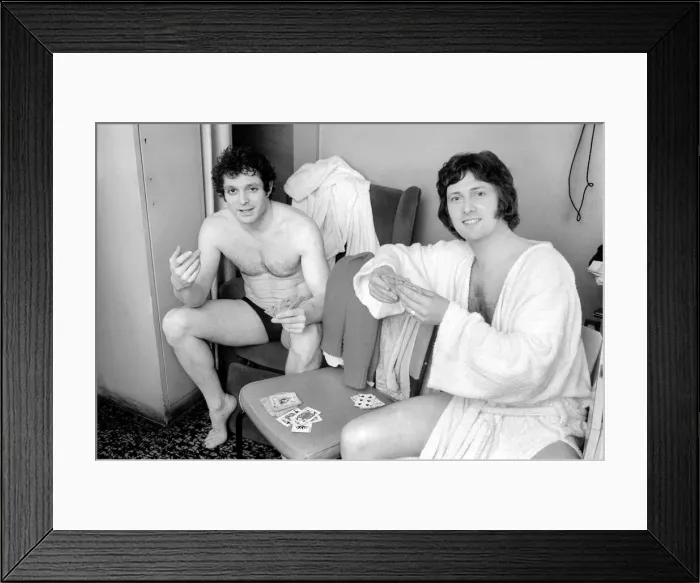 Framed Print : Theatre: Entertainment: Oh! Calcutta! Feature: Jonathan Burn (left Framed Print : Theatre: Entertainment: Oh! Calcutta! Feature: Jonathan Burn (left