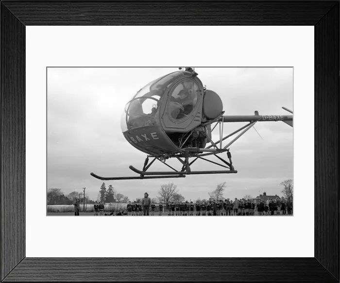 Framed Print : Pupil, Aiden Reeve is seen in the passenger seat of his Father Framed Print : Pupil, Aiden Reeve is seen in the passenger seat of his Father