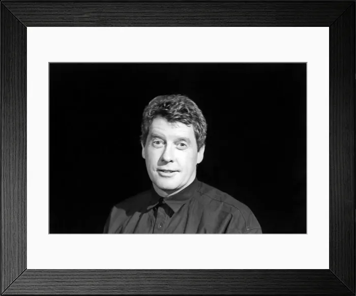 Framed Print : Michael Crawford seen here at the Palace theatre where he stars as the Phantom in Framed Print : Michael Crawford seen here at the Palace theatre where he stars as the Phantom in