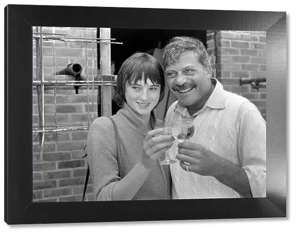 Entertainment. Film Actor: Actor Oliver Reed, today (Friday