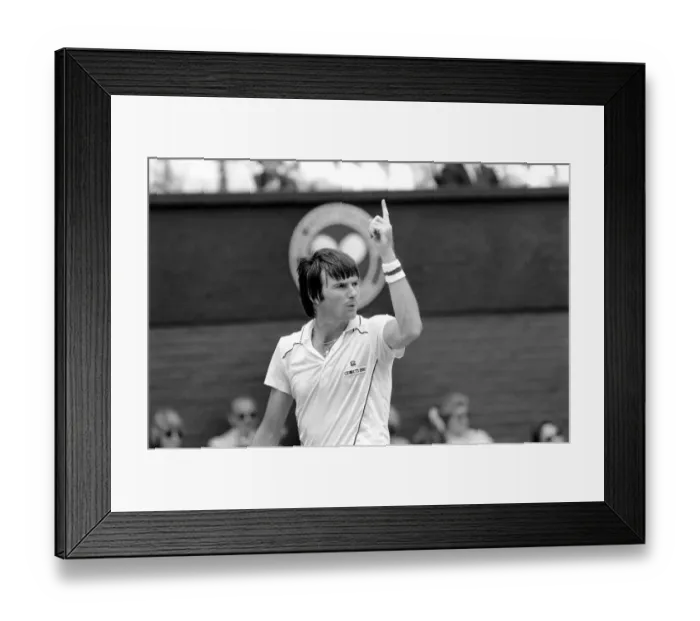 Framed Print : Wimbledon 80': 10th day. July 1980 80-3438-019 Framed Print : Wimbledon 80': 10th day. July 1980 80-3438-019