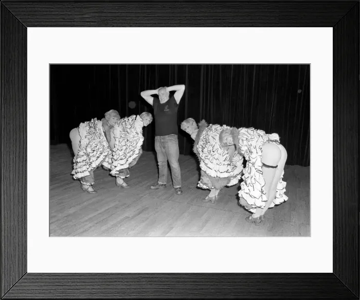 Framed Print : Entertainment: Music. Buster Bloodvessel of the group Bad Manners