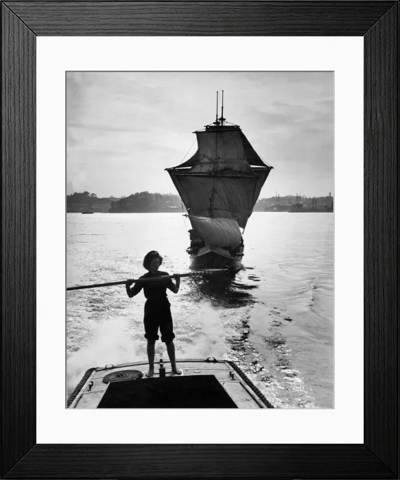 Framed Print : Half scale model of Sir Francis Drakes flagship in preparation for Navies week Framed Print : Half scale model of Sir Francis Drakes flagship in preparation for Navies week