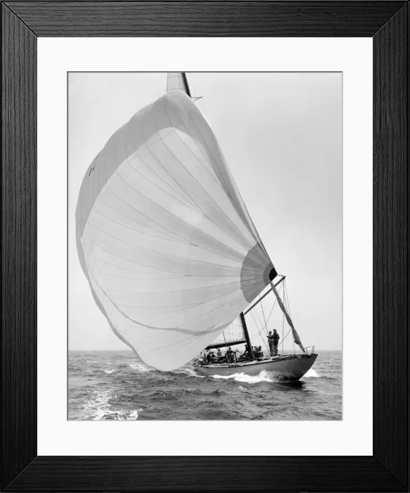Framed Print : Flicka II Sailing boat in action during the 12metres class of the America Framed Print : Flicka II Sailing boat in action during the 12metres class of the America