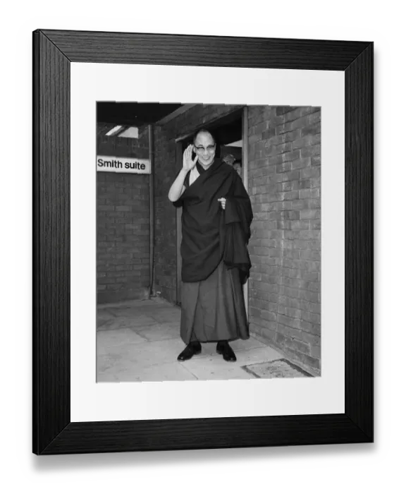Framed Print : Dalai Lama October 1973 Tibetan spiritual leader the Dalai Lama Framed Print : Dalai Lama October 1973 Tibetan spiritual leader the Dalai Lama