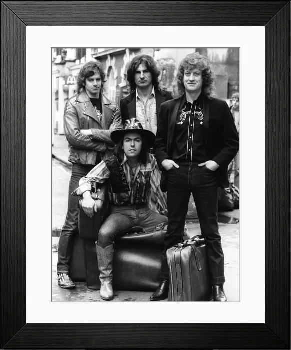 Framed Print : Slade pop group