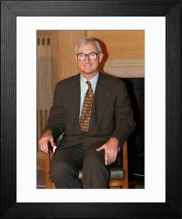 Framed Print : John Birt January 1993 Director General BBC Chief Executive LWT Framed Print : John Birt January 1993 Director General BBC Chief Executive LWT