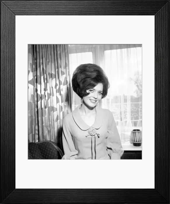 Framed Print : Julie Rogers April 1964 Singer pictured at home. Music Framed Print : Julie Rogers April 1964 Singer pictured at home. Music